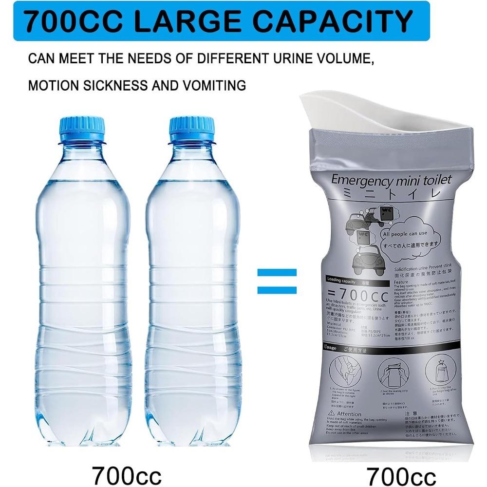 Disposable Emergency Urinal Bags Portable Travel Pee Bags for Men Women Kids Camping Car Traffic Emergency Vomit Bags