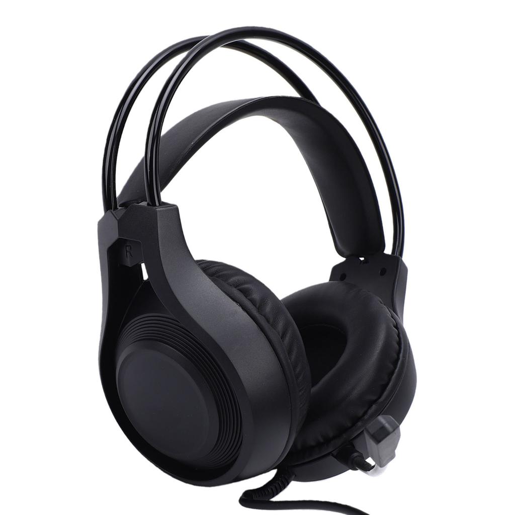Wired Gaming Headset 3.5mm 50mm Driver 7.1 Surround Sound Over Ear Headphone with Noise Cancelling Mic Memory Foam