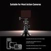 NEEWER Action Camera Mount Compatible with Hero 11 DJI Osmo Metal Magnetic Quick Release Mount with Screw and Folding Fingers for POV Photography