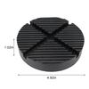 Floor Slotted Car Rubber Jack Pad Frame Protector Guard Adapter Jacking Disk Pad Tool For Pinch Weld Side Lifting Disk 12.5cm