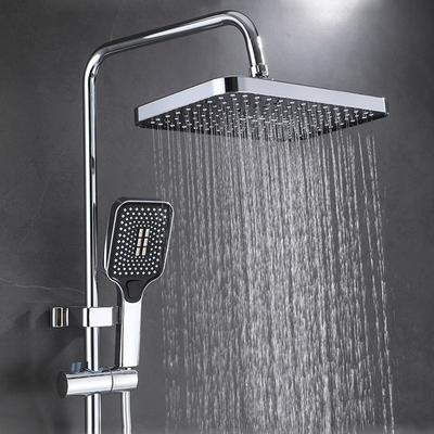 New Quality Set Rain Shower Head / Handheld Water-saving Shower Bathroom Handheld Three-mode Booster Shower Combination