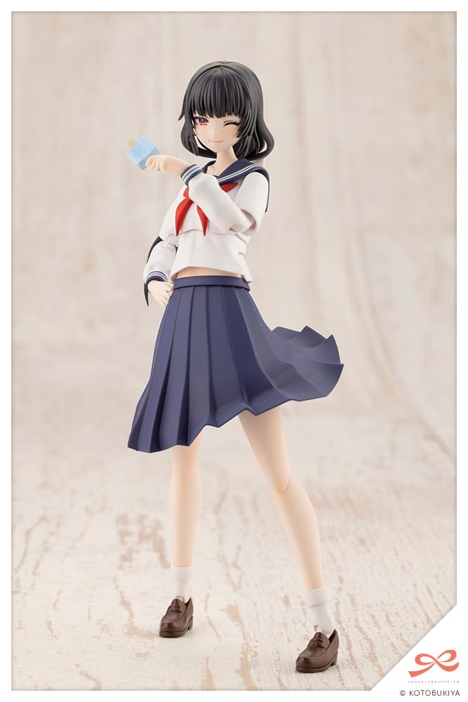 Kotobukiya Sousai Shojo Teien Yakushiji Kuon High School Scale Plastic Approximately 160mm Tall (KOTOBUKIYA) [Momozakura Uniform] 1/10 Model,