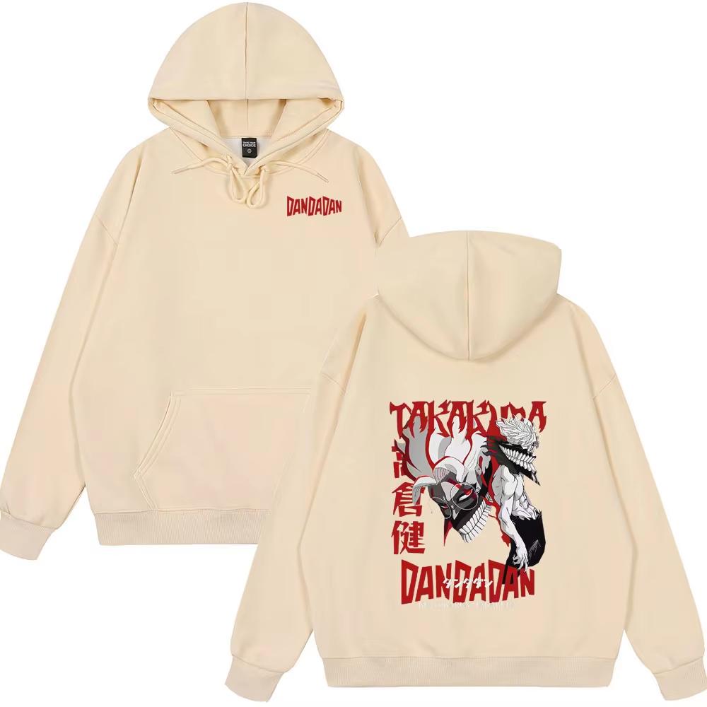 Dandadan Printed Hoodies Orihime Inoue Harajuku Streetwear Unisex Clothing Loose Casual Sweatshirt Oversized Unisex Breathable