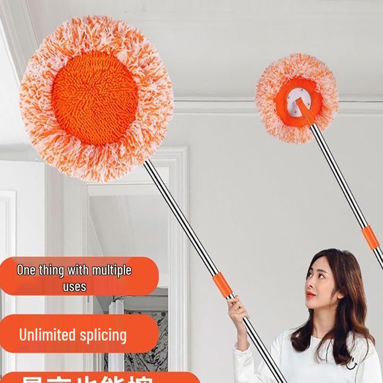 2025 Sunflower Telescopic Mop: Multifunctional Cleaning for Walls and Ceilings