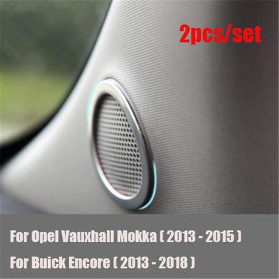 Accessoires de Voiture Anneau Audio de Haut-parleur Garniture de Décoration Latérale Housse Pour Opel Vauxhall Mokka 2013 - 2015 / Buick Encore 2013 - 2018