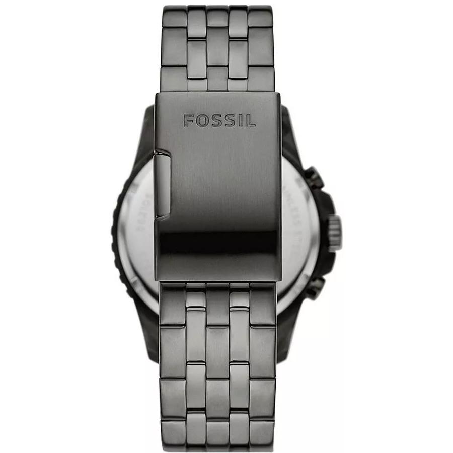 Fossil Men's Quartz Stainless Steel Three-Hand Watch Stainless Steel Case/Scratch-Resistant Glass FS5835