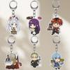 Q Version Cute Style Acrylic Keychain for Frieren Beyond Journey's End Frieren Heiter Eisen Fern Anime Peripheral Bag Charm Gift