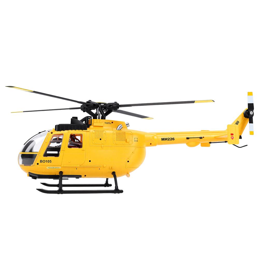 2.4G RC Helicopter 1:25 Scale 6 Channel Flybarless Remote Control Aircraft with Altitude Hold Optical Flow Positioning