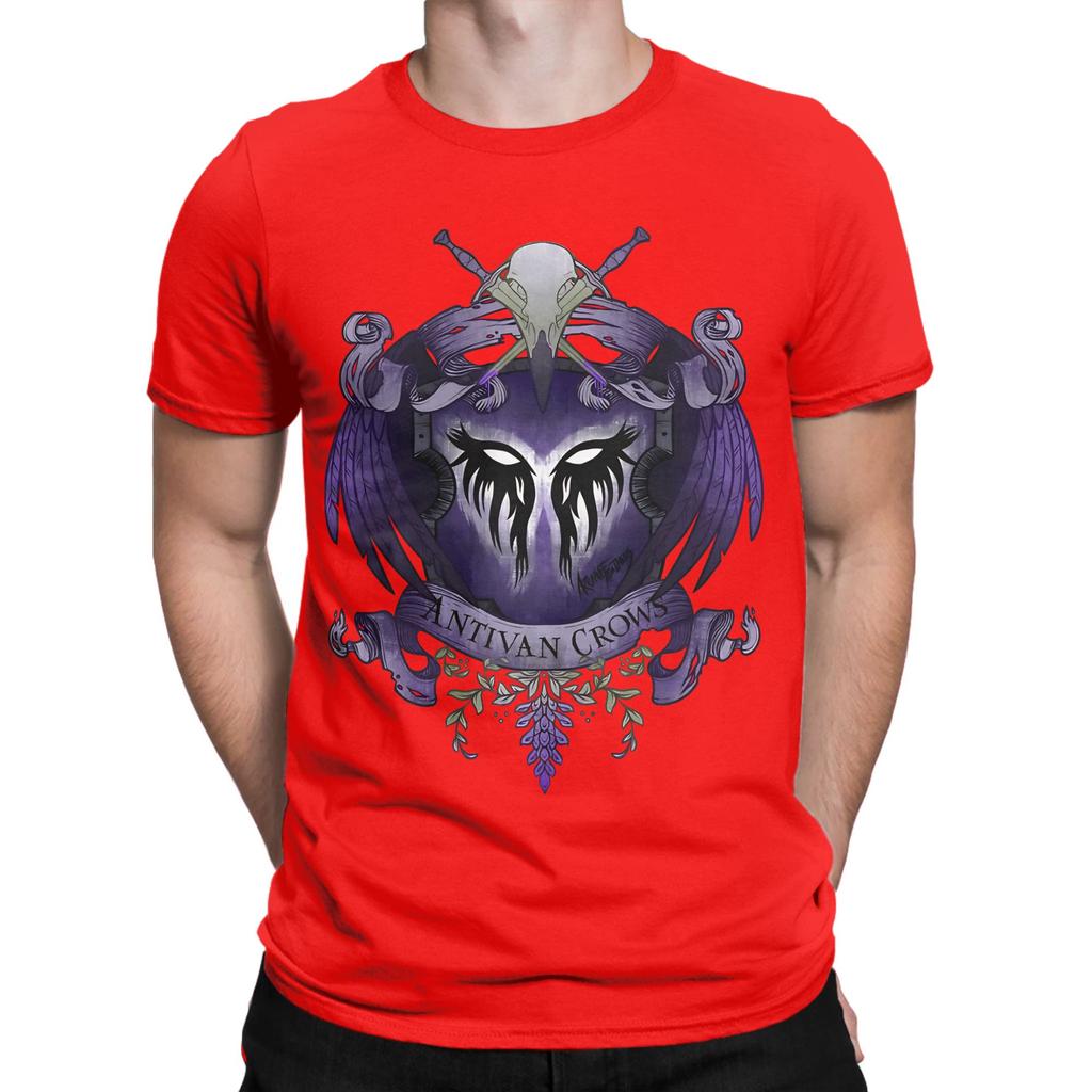 Antivan Crows Heraldry Funny 100 Cotton Tshirt Dragon Age Tees Tops For Unisex