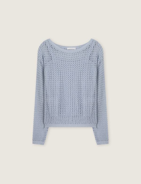 ROEM Punching Knit Pullover Set Rmkag37R15
