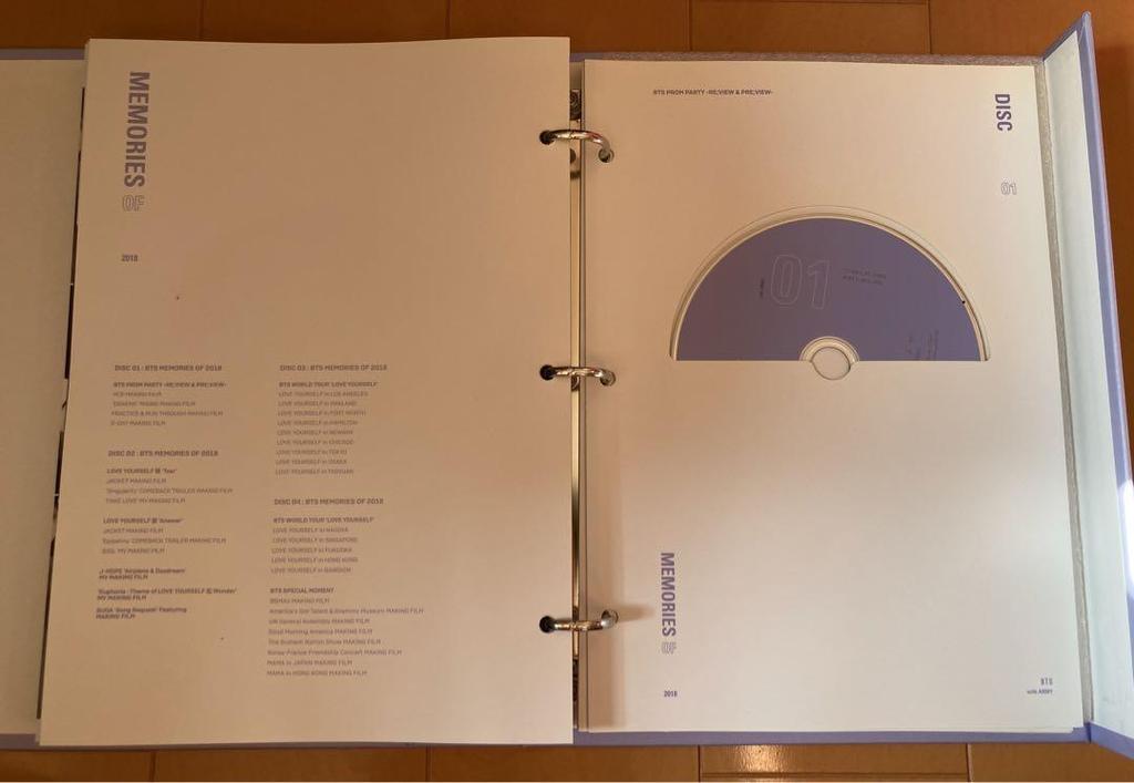 [USED] BTS Memories 2018 DVD with Japanese Subtitles