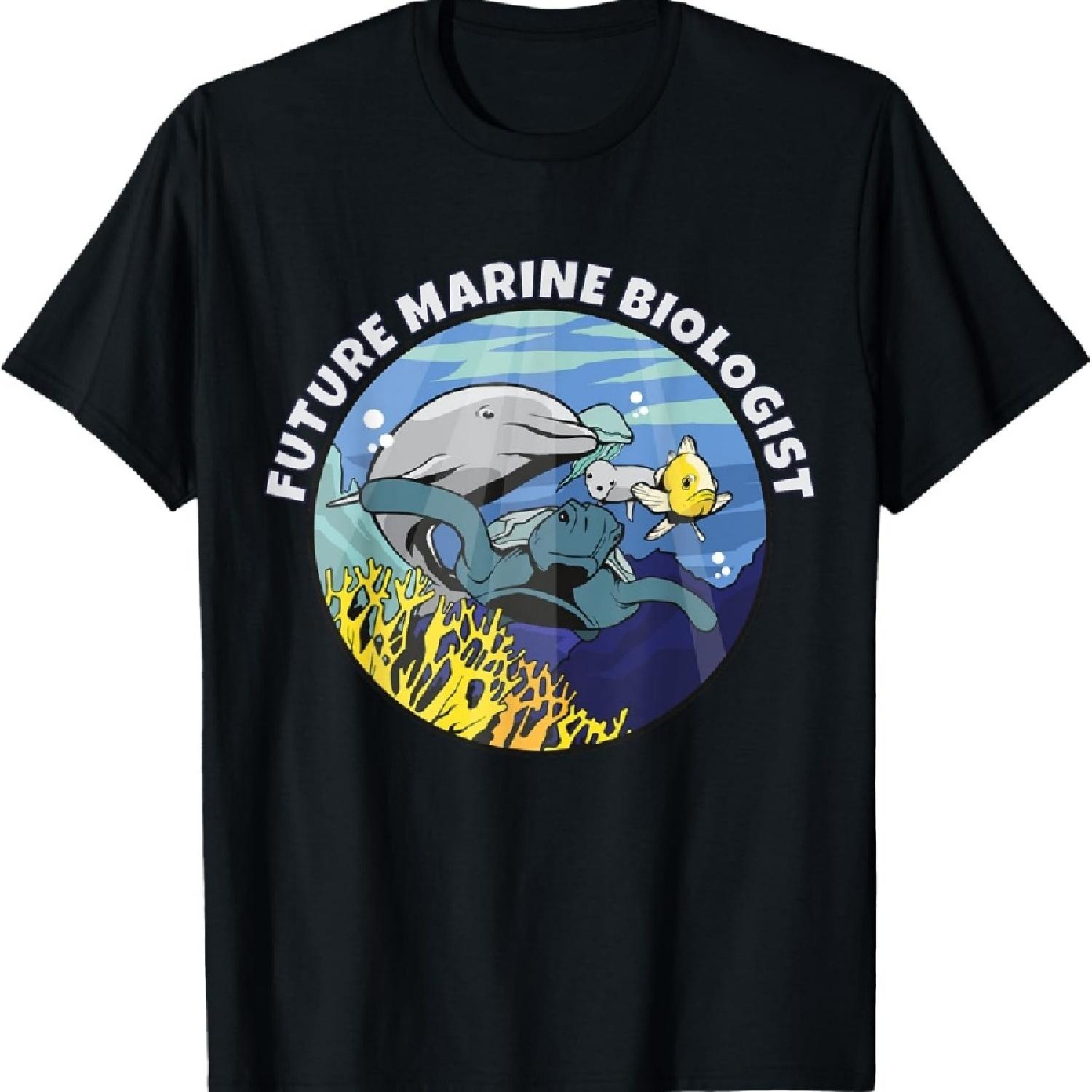 

Future Marine Biologist T-Shirt XXXXXL чорний