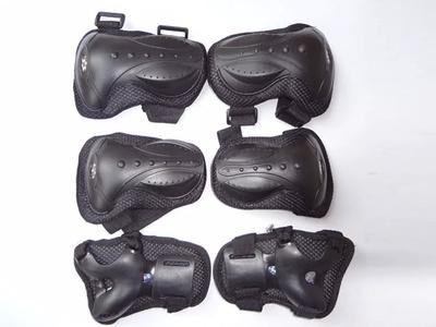 Adult Protective Gear, 6-Piece Sports Protective Gear Set, Elbow Pads, Palm Protectors, Knee Pads (2 of Each), Cycling Protective Gear, Roller