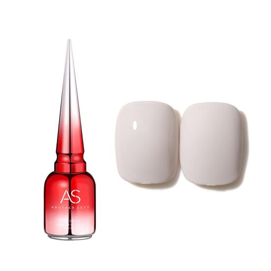 15ml Nail Varnish Beautiful Smooth Brushing Mini Practical Popular Color Beige Glue for Girl
