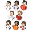 Jogo de Futebol Jogadores Figuras de Ação Modelo Brinquedos Estrelas do Futebol Mundial Blocos de Construção Conjunto de Minifiguras Montar Tijolos Presente de Aniversário