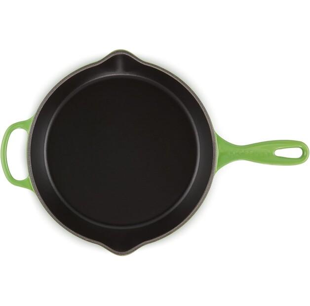 Le Creuset Signature Cast Iron Skillet/Tray Round High 26 Cm, Bamboo Green (20187264080422)