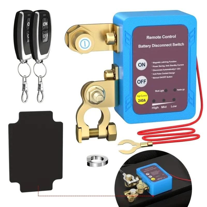 Automatic Power Shut Switch Remote Battery Disconnect Switch Battery Switch Battery Switch Cut Isolator