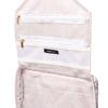 Francfranc Classic Flower Hanging Pouch, Large, Light Pink, Water-Repellent, Travel