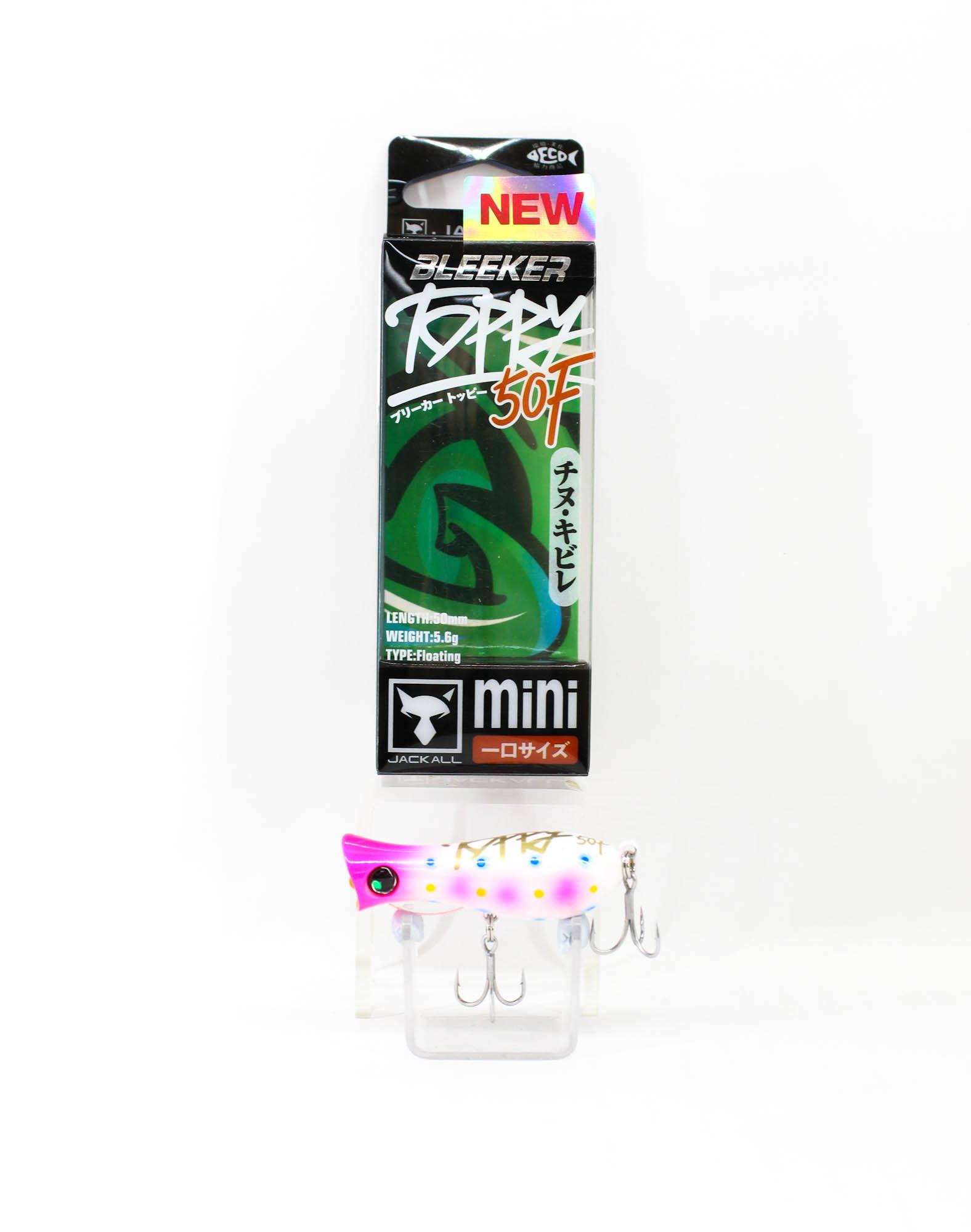 

Jackall Bleeker Toppy 50F Floating Lure Pink Parrot (0665)