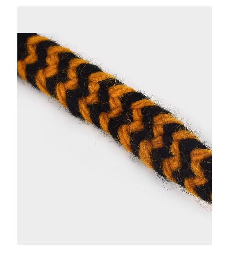 Songmont Tiger Tooth Woven Charm: Designer-Style Versatile Bag Accessory