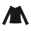 Naien Frill Neck Slim Fit Long Sleeve
