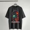Insidious 6 Merch Washed T Shirts Men Women Streetwear Hip Hop T-Shirts Printed Tees Tops Short Sleeve