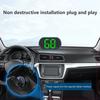 Auto LED Digital Geschwindigkeitsmesser Head-Up Display Universal Fahrzeug Geschwindigkeitsmesswerkzeuge Tachometer HUD LKW Sicheres Fahren Assistent