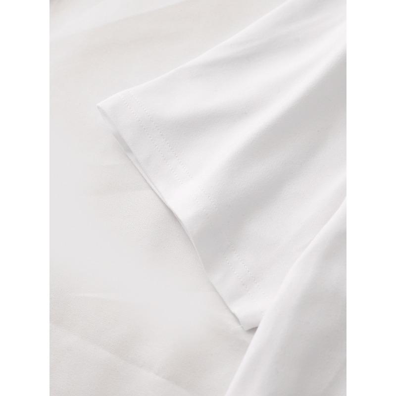 European Size New Women'S Short-Sleeve T-Shirt Top, Casual Sportswear, Soft And Comfortable for All Seasons, Breathable with a Round Neck