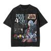 Devil May Cry Dante Spiel Poster T-Shirt für Herren Damen Kleidung Trendiges Gewaschenes Baumwoll-T-Shirt Sommer Kurzarm-T-Shirts Weiche Oberteile