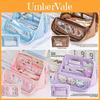 Canvas Multicompartment Pencil Case With Detachable Design For Students And School Use