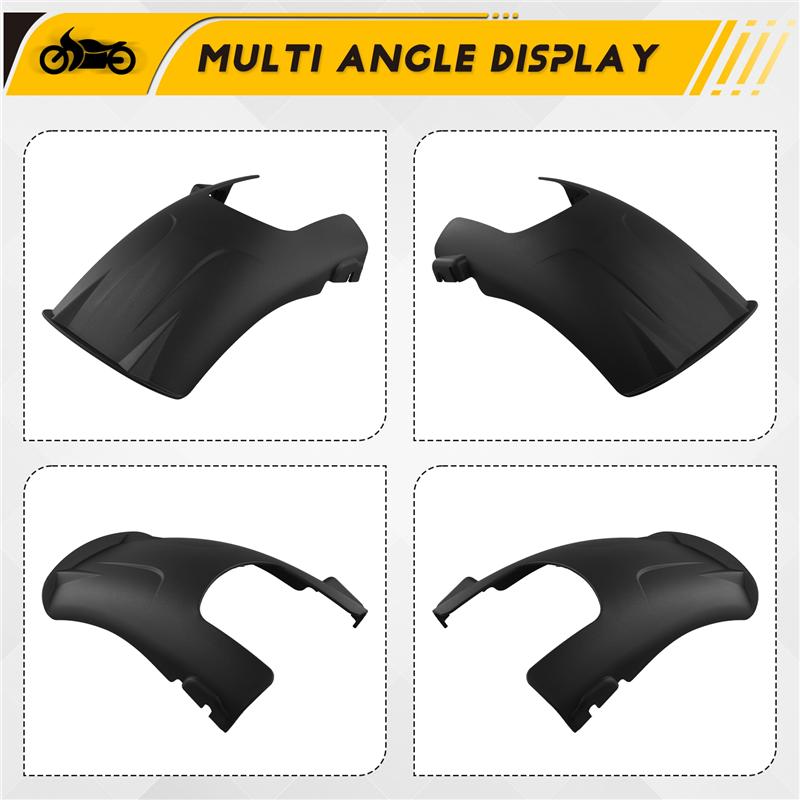 

For Honda CB400 F CBR400R 2026-2026 Motorcycle Front Mudguard Fender Rear Extender Extension Accessories чёрный