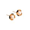 Natural Pearl Flower Earrings French Retro Minimalist High-end Light Luxury Temperament New Stud Earrings Literary Earrings Women