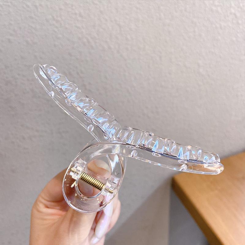 

Новые акриловые заколки-крабы для волос с жемчугом для женщин, большой размер, заколка-краб для волос, повязка на голову, шпилька, модные аксессуары для волос