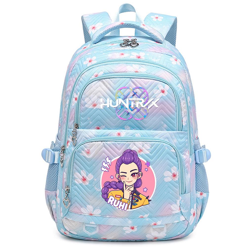 Zaino Carino Stampato K-Pop Zaino per Studente Adolescente per Ragazzo Ragazza Borsa da Scuola Regalo per Bambino Donna Grande Capacità Impermeabile Borsa da Viaggio Mochila