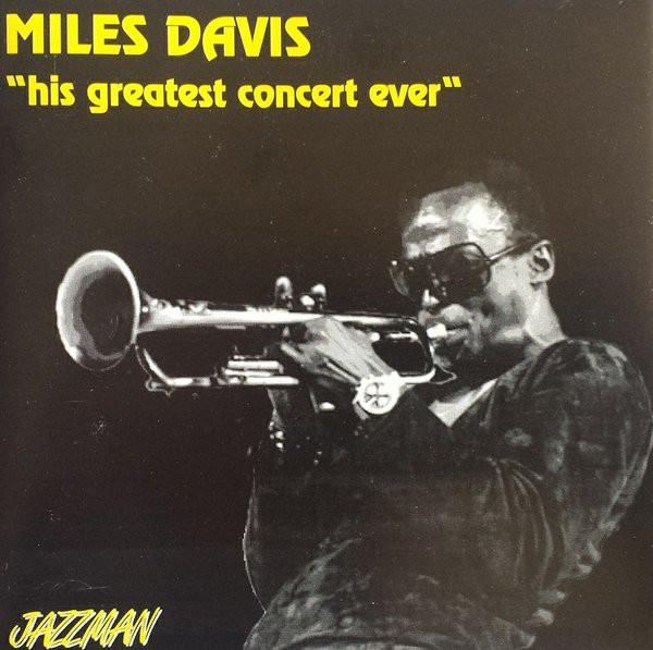 

CD MILES DAVIS - His Greatest Concert Ever JM11742 JAZZMAN 1993 Italy Jazz Used
