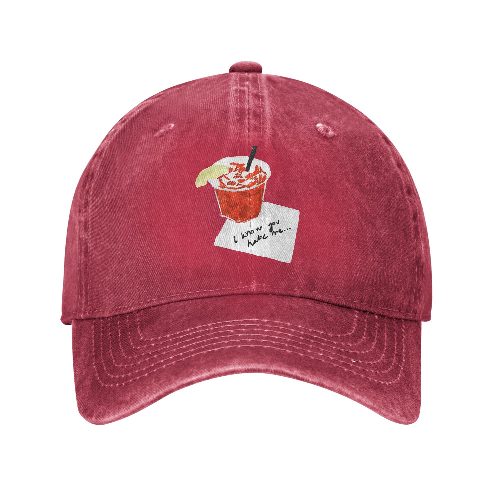 

Washed Baseball Cap Conan Grays Summer Hip Hop Hats For Female Male Design Print Outdoor Sports Sun Snapback Cap One Size красный