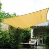 Beige sunshade net, foreign trade sunscreen, cross-border sunshade net, beige four-corner sunshade sail.