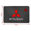 Auto Handy Halter Matte Armaturenbrett Matte Gummi Matte Anti-Rutsch Pad Für Mitsubishi Outlander Lancer 10 ASX RALLIART Eclipse L200 Pajero