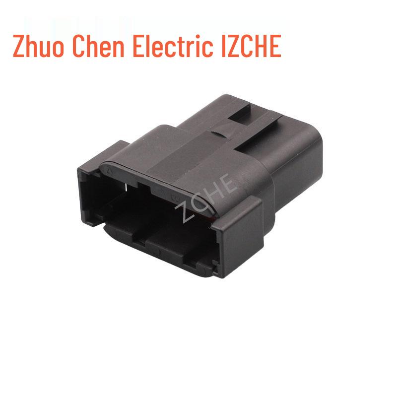 Automotive Connector DTM Plug & Wiring Harness, Male & Female, 12 Holes, 12 Cores