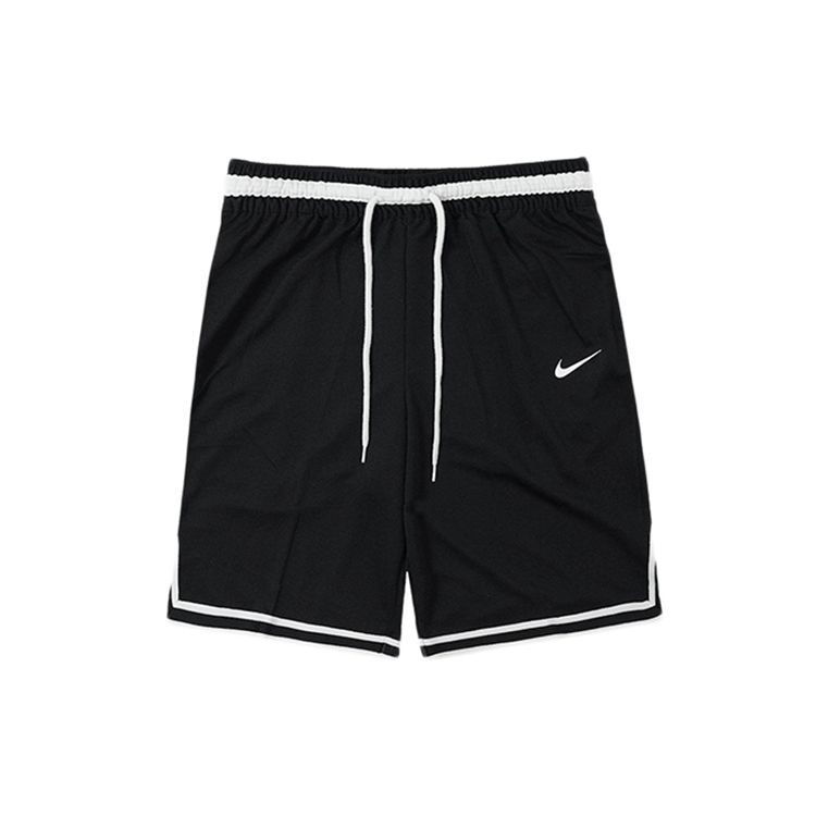 

Мужские быстросохнущие свободные баскетбольные шорты Nike Dri-FIT DNA с цветными блоками, черные CV1921-011