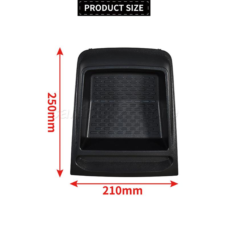 

Car Centre Dashboard Storage Box Holder Tray Organizer For Fiat For Ducato 735699812 For Boxer For Relay 2014+ Black