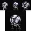 Exquisite 60mm 3d Crystal Ball Glass With Laser Engraved Miniature Earth Sphere Gift