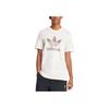 Adidas Originals Adicolor Trefoil Logo Soft Comfortable Short Sleeve T-Shirt Men Tops Magic-White JD0538