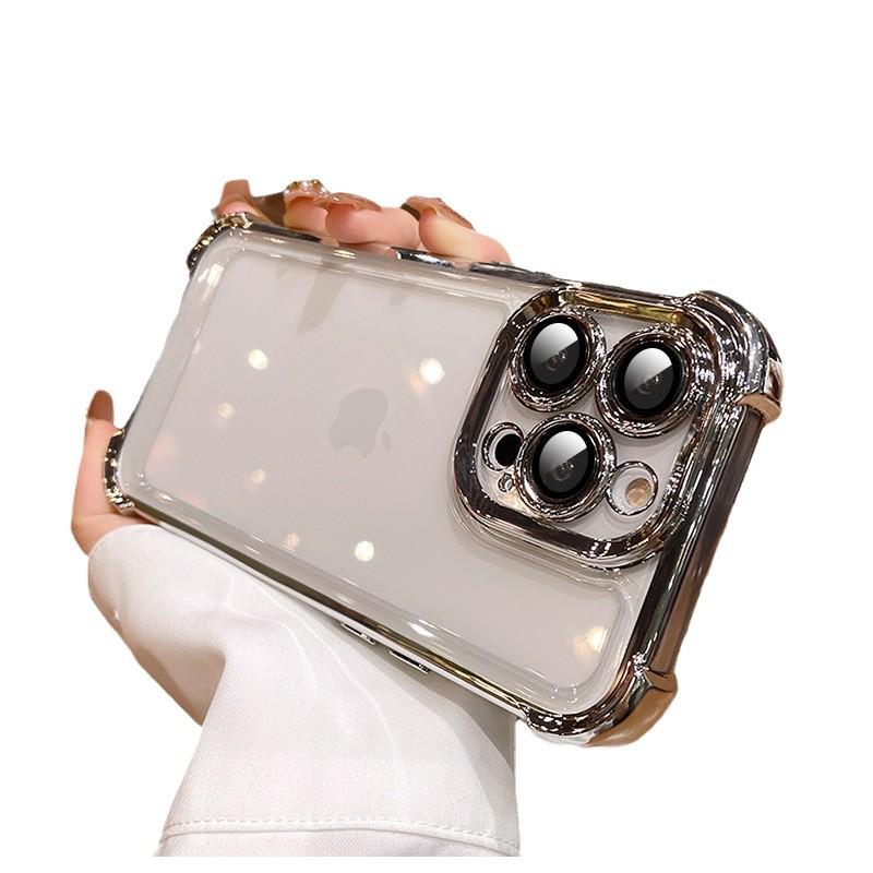 Honor X9D Phone Case with Lens Film and Electroplated Drop-Proof Soft Cover for Honor 600lite and X8D/X9C