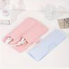 1PC Portable Silicone Curly Iron Storage Bag For Travel And Business Trips Roll Clip Flat Bag Suitable For Women's Outings