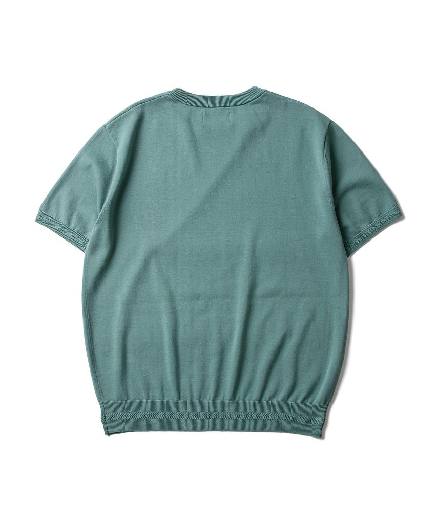 AMFEAST Essential Round Half Knit Aqua Green