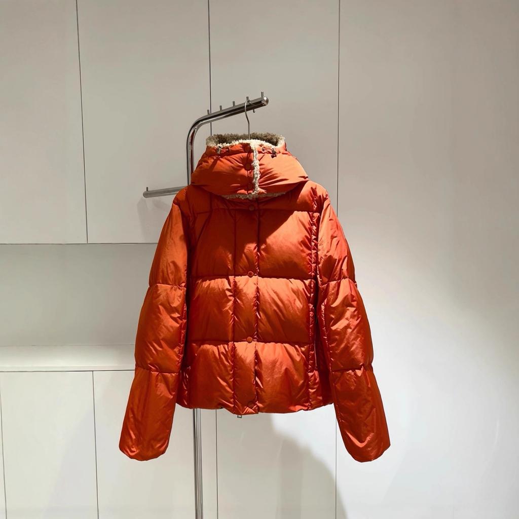 Cabinet quality! M's winter new Castelnou large lapel straight down jacket for women