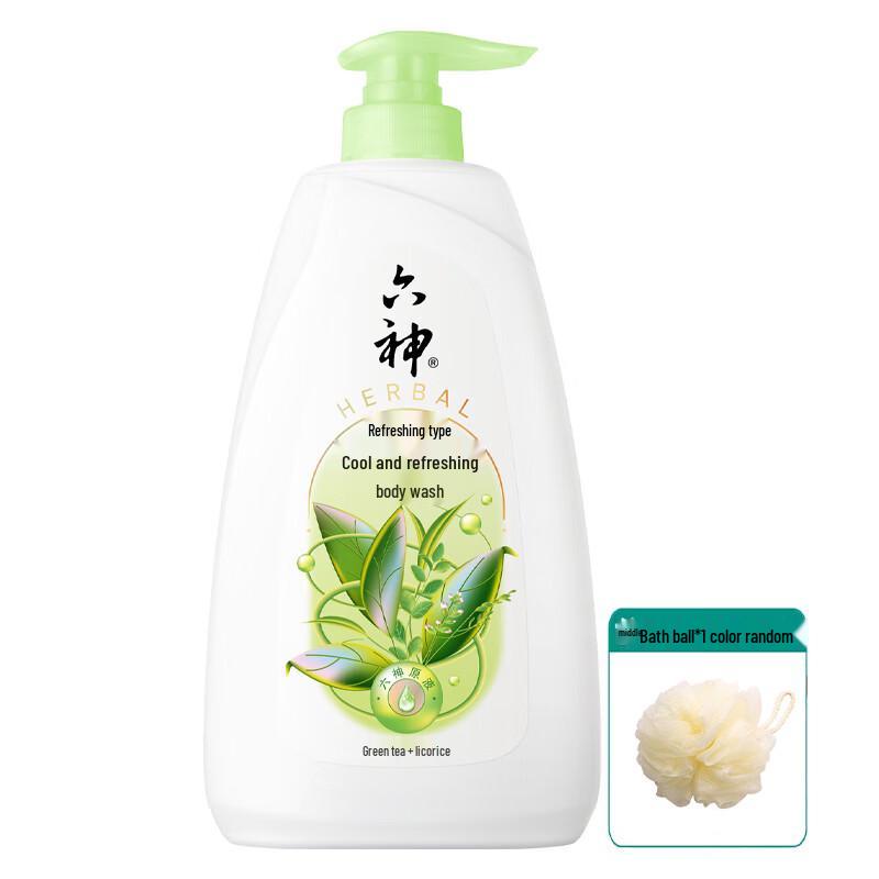 

Liu Shen Cooling & Refreshing Shower Gel 1L Set with Bath Ball