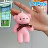 Stuffed Bear Plush Mini Toys 12 Pack Soft Teddy Dolls Small Size Party Goodie Bag Fillers for Birthday Events