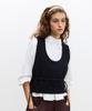 Lilisu Ver. Sweater Vest / Black